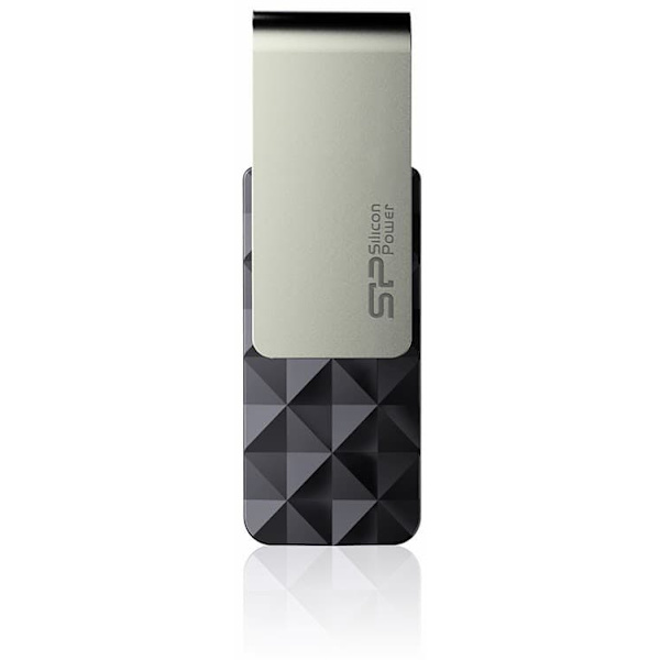 Silicon Power | Blaze B30 | 16 GB | USB 3.0 | Black Sort