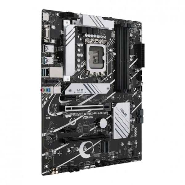 Asus | PRIME B760-PLUS D4 | Processor family Intel | Processor socket LGA1700 | DDR4 | Supported hard disk drive interfaces M.2, SATA | Number of SATA