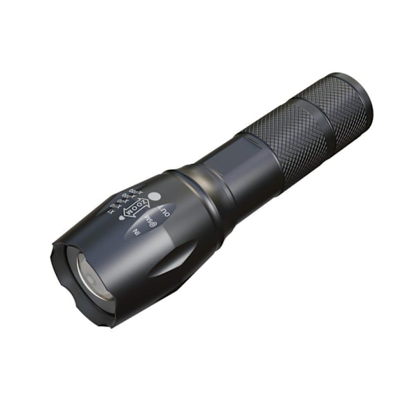 EXTRALINK EFL-1031 Odin LED Flashlight 10W / microUSB / 1200mAh / IPX6 Sort