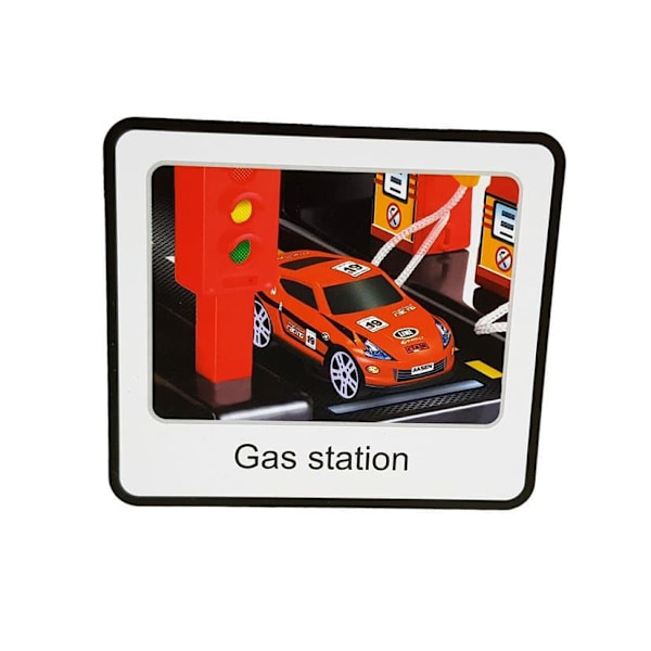 Track Parking 5-level garage with batteries, lights, elevator