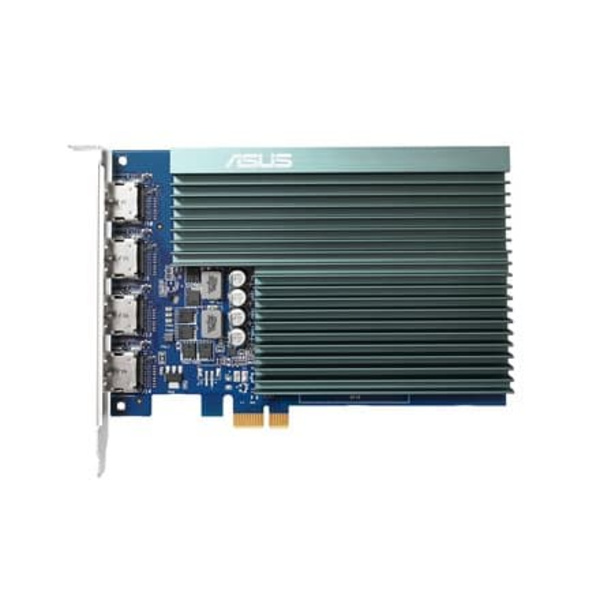 ASUS GeForce GT 730 2GB GDDR5 Silent 4xHDMI (GT730-4H-SL-2GD5) Sort, Blå