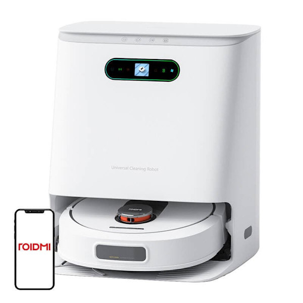 Robot Vacuum Cleaner with station Roidmi Eva (white)