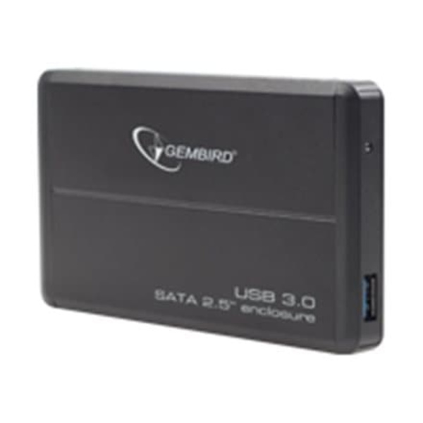 Gembird EE2-U3S-2 storage drive enclosure HDD enclosure Black 2.5" Sølv