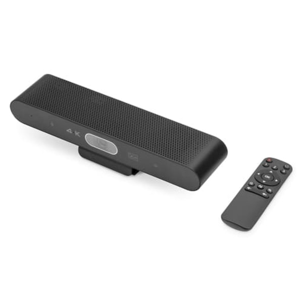 System wideokonferencji 4K ePTZ szeroki kąt 90° Sensor 3.0'' 8MP Hi-Fi, 2 mikrofony, pilot