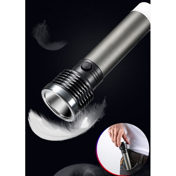 Platinet torch 3W 1200mAh, gray (45772)