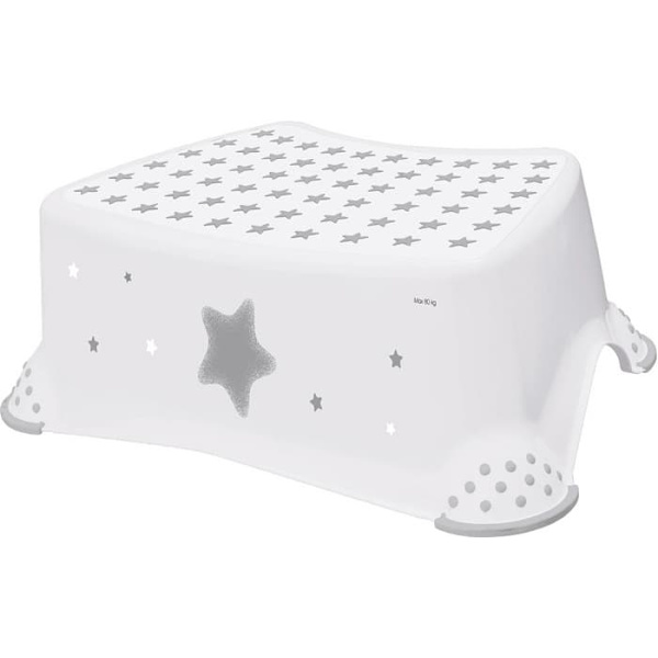 KEEEPER step stool Stars Cosmic White