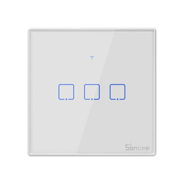 Smart Switch WiFi + RF 433 Sonoff T2 EU TX (3-channel)