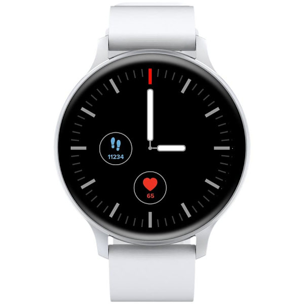 CANYON Badian SW-68, Smartwatch, Realtek 8762CK, 1.28''TFT 240x240px; RAM : 160KB,  Lithium-ion polymer battery, 3.7V 190mAh Include, Silver Zinc allo