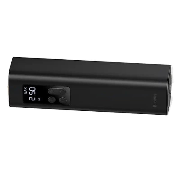 Baseus Car Tool Super Mini Inflator Tyre Pump 15sec Fast Inflation, 4 Tires in 25 Minutes, Black (CRCQ000001)