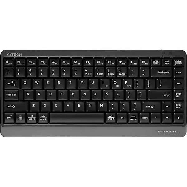 Keyboard A4TECH FSTYLER FBK11 2.4GHz+BT Black and grey A4TKLA47124