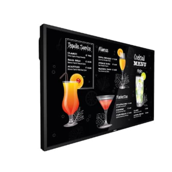Philips LCD-Display 55BDL3117P - 140 cm (55") - 3840 x 2160 4K UHD Sort