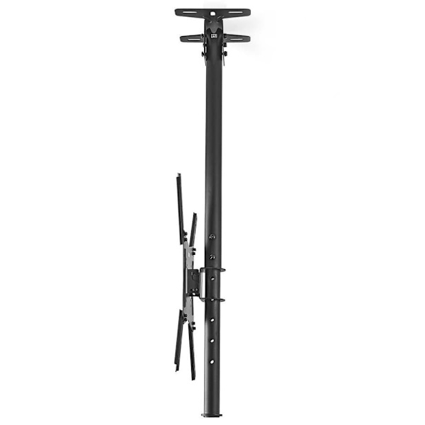 NEDIS stropní držák pro LCD a TV/ 26 - 42"/ nosnost 20 kg/ náklon 25°/ úhel otáčení 90°/ nastavitelná výšká/ ocel/ černý Sort