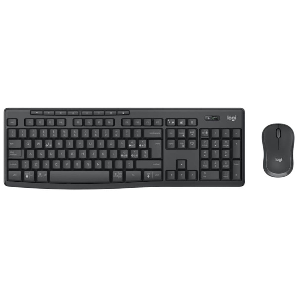 Logitech Mouse and keyboard set 920-012077 / MK370 Business Graphite Grafitt