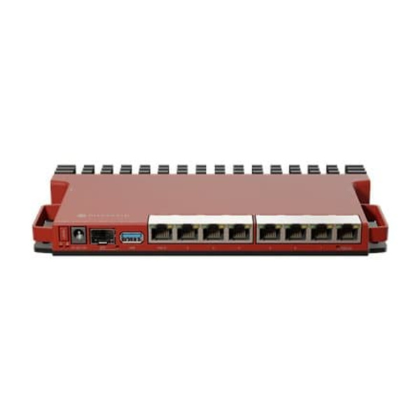 NET ROUTER 1000M 8PORT POE/L009UIGS-RM MIKROTIK Punainen