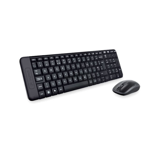 Wireless Keyboard and mouse set Logitech MK220 Sort