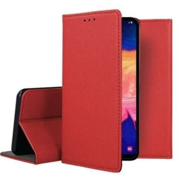 Mocco Smart Magnet Book Case For Samsung Galaxy S21 Plus Red