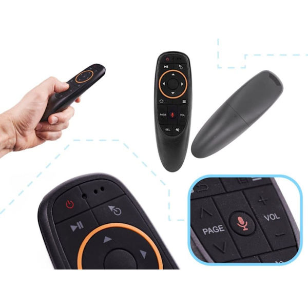 RoGer Air Mouse PRO1 Wireless remote control with gyro mouse / microphone
