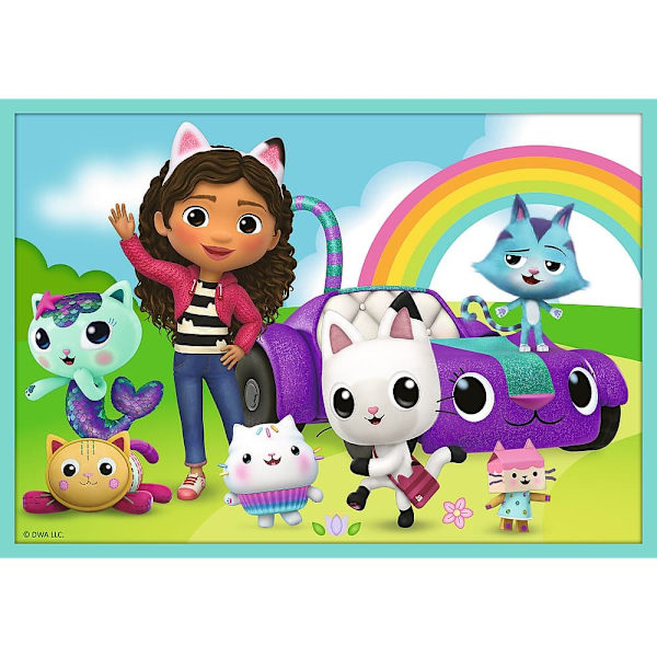 TREFL GABBY´S DOLLHOUSE Puzzle 10 in 1 set
