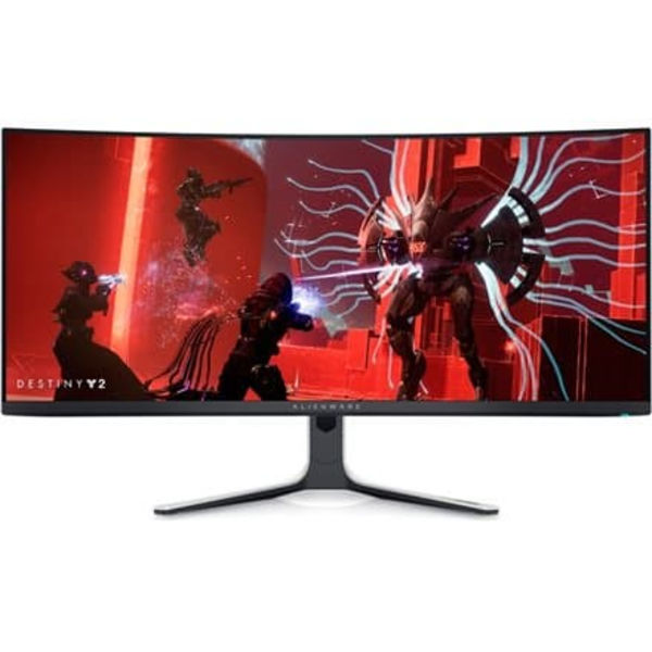 Dell | AW3423DW | 34 " | OLED | QHD | 21:9 | 175 Hz | 0.1 ms | 3440 x 1440 | 1000 cd/m² | HDMI ports quantity 2 | Black | Warranty 36 month(s) Hvit, Sort