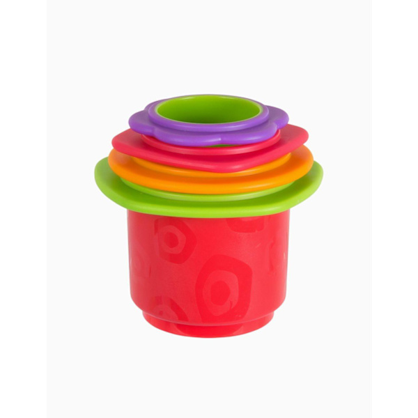 PLAYGRO bath toy Chewy Stack and Nest Cups, 187253