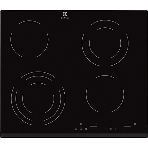Electrolux EHF6343FOK hob Black Built-in 60 cm Ceramic 4 zone(s) Sort