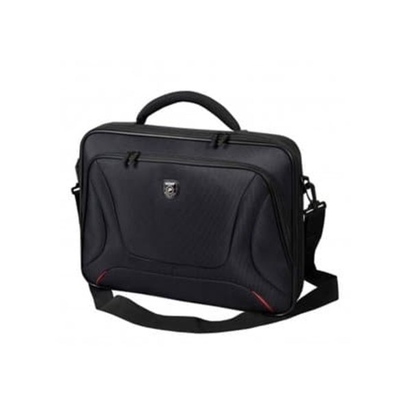 PORT DESIGNS | Courchevel | Fits up to size 17.3 " | Messenger - Briefcase | Black | Shoulder strap
