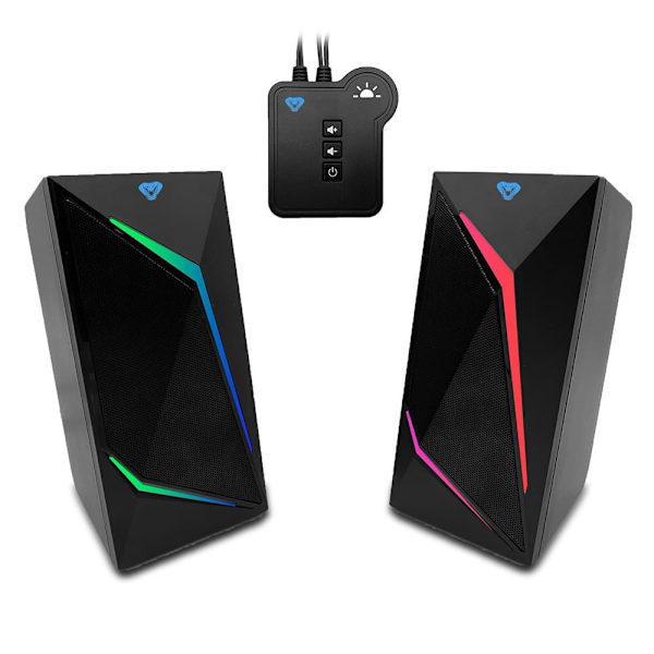Głośniki COBRA PRO URION 2.0 MT3172 Gamingowe/Line-in/Bluetooth 5.0/RGB/Moduł sterujący/Jack 3,5/USB/RMS 8W/PMPO 320W