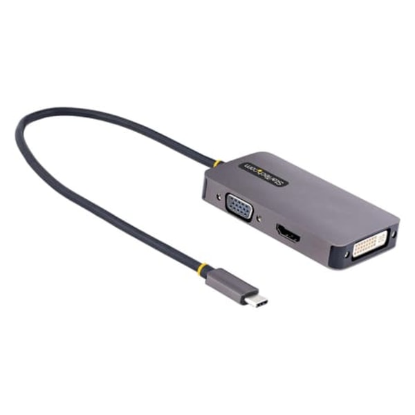 USB C VIDEO ADAPTER - 4K 60HZ Grå