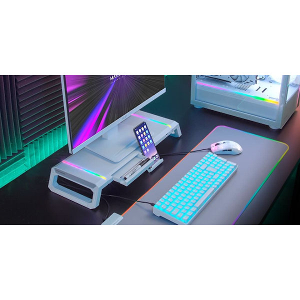 Mars Gaming MGS-ONE Monitor Stand Chroma RGB / USB 2.0