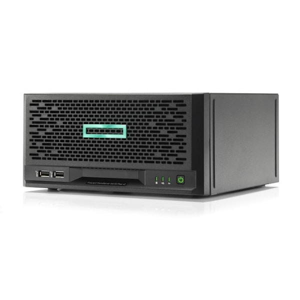 Serwer ProLiant MicroServer Gen10 Plus v2 E-2314 4-core 16GB-U VROC 4LFF-NHP 180W External PS  P54649-421