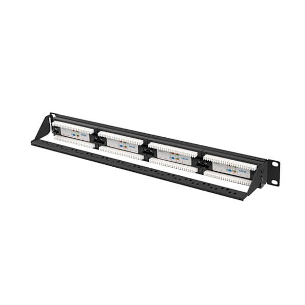 Lanberg PPUA-1024-B patch panel 1U