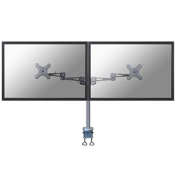 Neomounts FPMA-D935D mounting kit - full-motion - for 2 LCD displays - silver