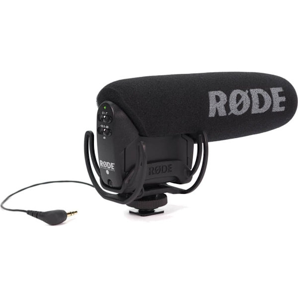 RØDE VIDEOMIC PRO R microphone Black Digital camera microphone