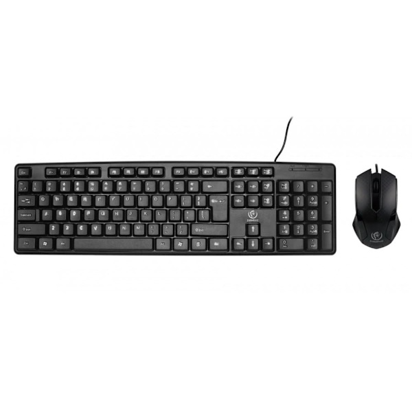 Zestaw USB klawiatura + mysz Simson 1,8m
