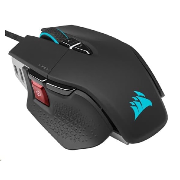 Corsair M65 RGB ULTRA mouse Gaming Right-hand USB Type-A Optical 26000 DPI Sort