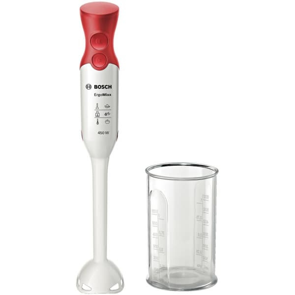 Bosch | Hand Blender | MSM64010 ErgoMixx | Hand Blender | 450 W | Number of speeds 2 | Turbo mode | White