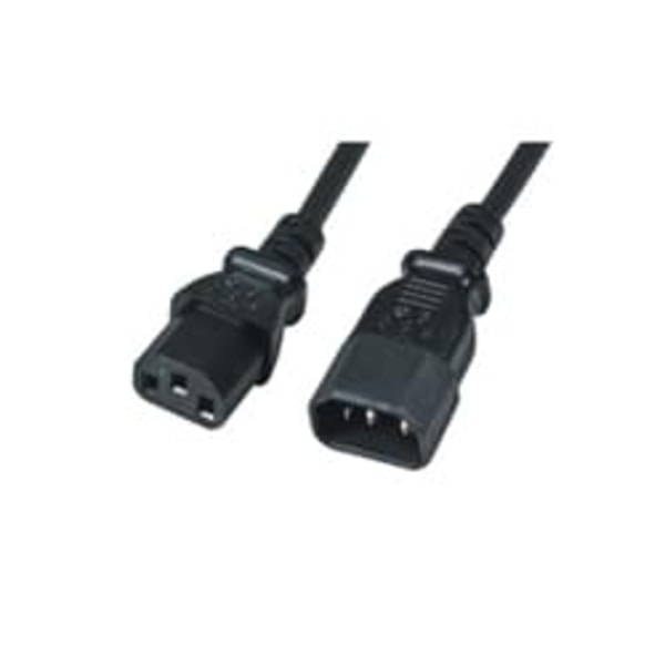 2M POWER CORD C13-C14 - BK/EXTENSION F/M 3 X 0.75/MM