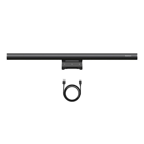 Baseus Home i-wok2 Series Office Reading Desk LED Lamp (Spotlight) with Type-C cable, Black (DGIW000101)