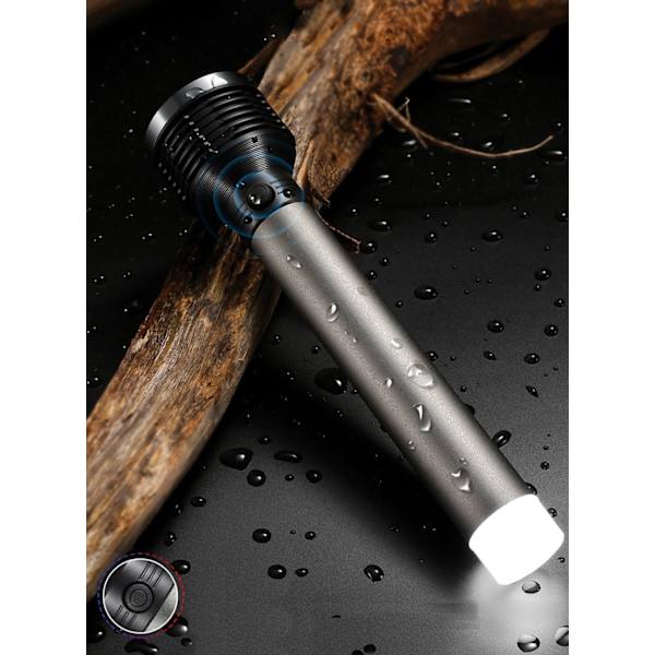 Platinet torch 5W 2400mAh, gray (45771)
