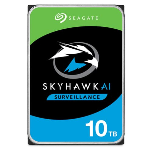 SKYHAWK AI 10TB 5YRS WARRANTY/3.5IN 6GB/S SATA 256MB 24X7