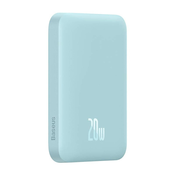 Powerbank Baseus Magnetic Mini 6000mAh, USB-C  20W MagSafe (blue) Sininen
