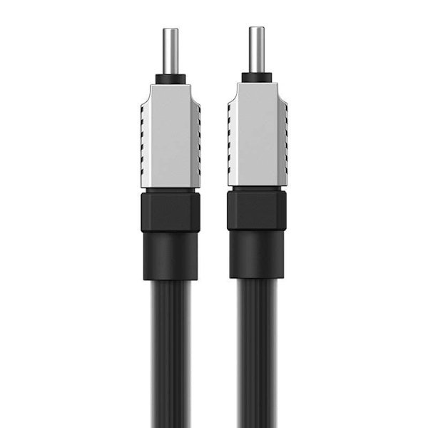 CABLU alimentare si date Baseus, Fast Charging Data Cable pt. smartphone, USB Type-C (T) la USB Type-C (T),  E-marker, 100W, 1m, negru, "CAKW000201" (