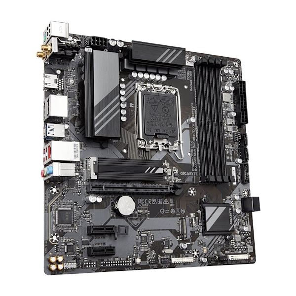 Gigabyte | B760M DS3H AX 1.3 M/B | Processor family Intel | Processor socket LGA1700 | DDR5 | Memory slots 4 | Supported hard disk drive interfaces SA