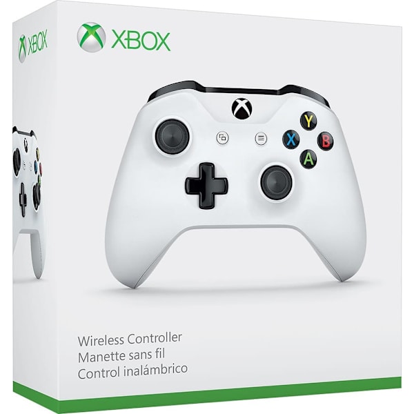 Microsoft Xbox Wireless Controller White Gamepad Xbox Series S,Xbox Series X,Xbox One,Xbox One S,Xbox One X Analogue / Digital Bluetooth/USB