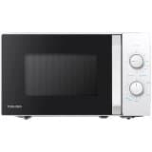 Microwave Oven with Grill , 20 L, Mechanical control, Rotating Plate, Timer: 35 m, Built-in LED Lights, 800 W, Grill 1000 W, 5 power levels, whiteSize
