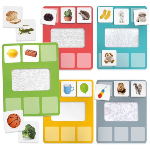 HEADU Montessori My First Tactile Library educative game