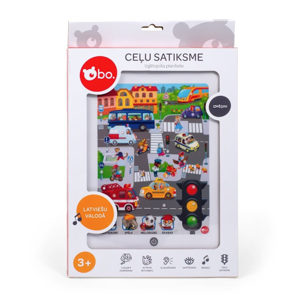 bo. Educational tablet "Traffic" (In Latvian lang.)