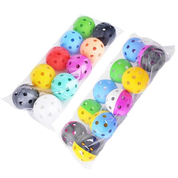 Tempish BULLET 10 set of floorball balls full color