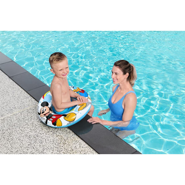 Mickey Mouse Inflatable Swimming Ring 56 cm Bestway 91004
