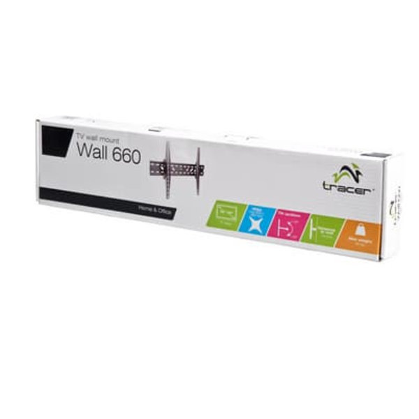 LED\LCD Bracket Tracer Wall 660 (32"-60") musta